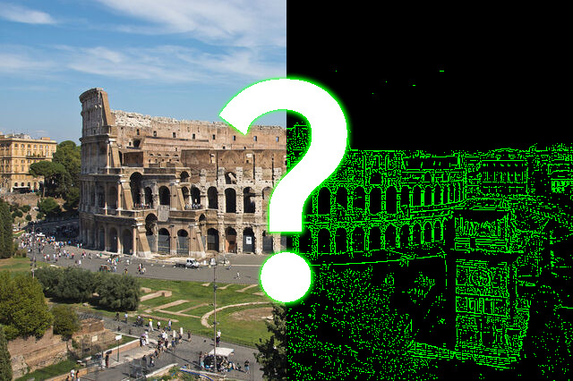 Colosseum / CC BY-SA 2.0 Bert Kaufmann / Edited by Gerald Wodni